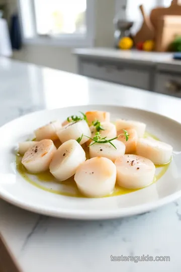 Scallop Crudo Recipe steps