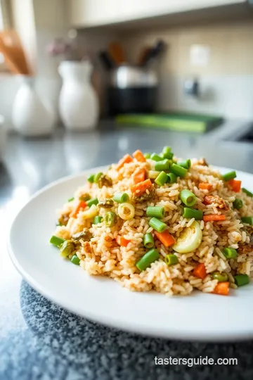 Crispy Brussels Sprout Fried Rice steps