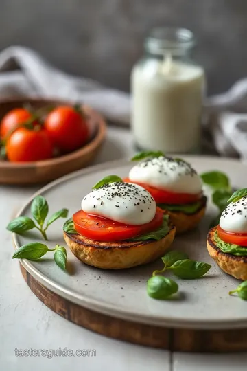 Grilled Fresh Mozzarella Caprese Delight steps