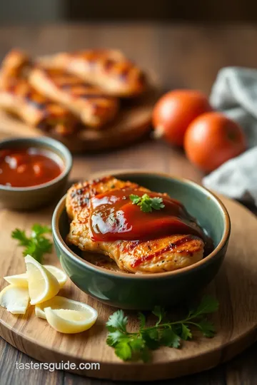 Grilled BBQ Chicken with Chipotle Flavor ingredients