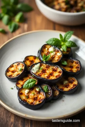 Grilled Eggplant Salad with Mint Dressing steps