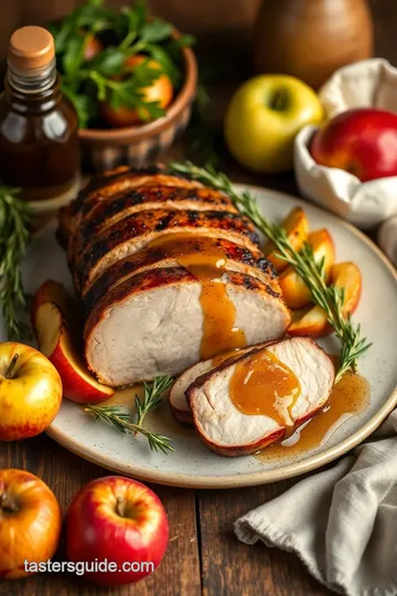 Grilled Pork Loin with Apples & Sage ingredients