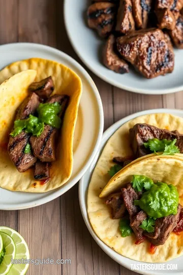 Grilled Steak Tacos with Chimichurri steps