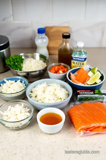 Temaki Salmon Cream Cheese ingredients