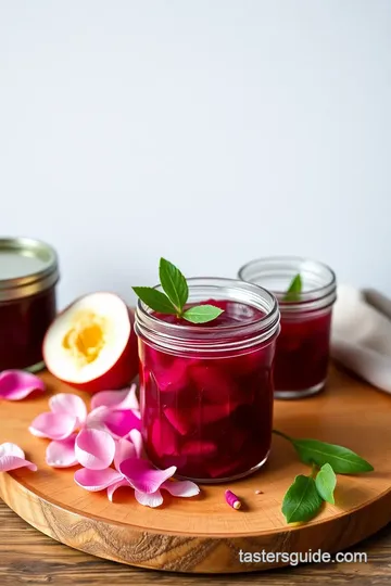 Rose Petal Jam ingredients