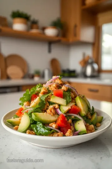 Avocado Yubu Salad with Sesame Dressing steps