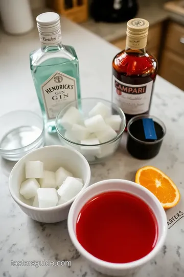 Best Vermouth with Hendrick s Gin Negroni ingredients