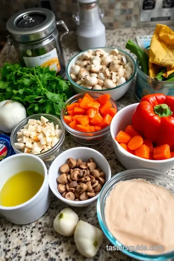 Moosewood Hungarian Mushroom Soup ingredients