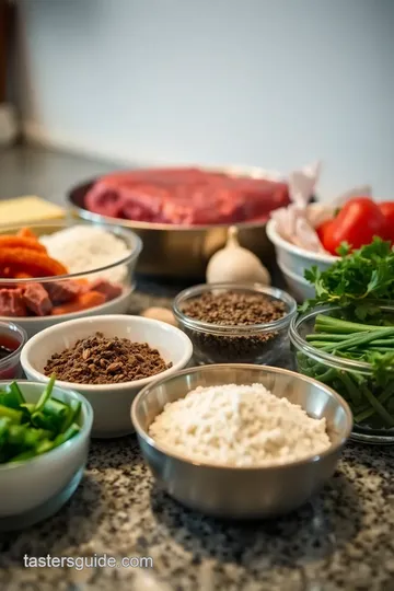 Oven-Baked Beef Brisket Recipe ingredients