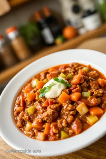 Peanut Butter Chili steps