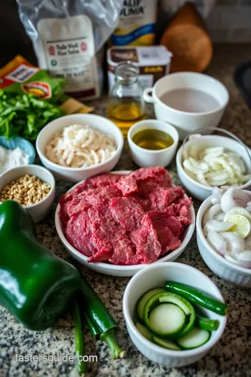 Philly Cheese Steak Stromboli Recipe ingredients