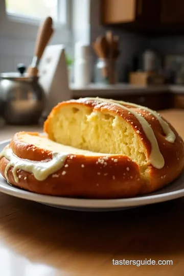 Polish Cheese Babka steps