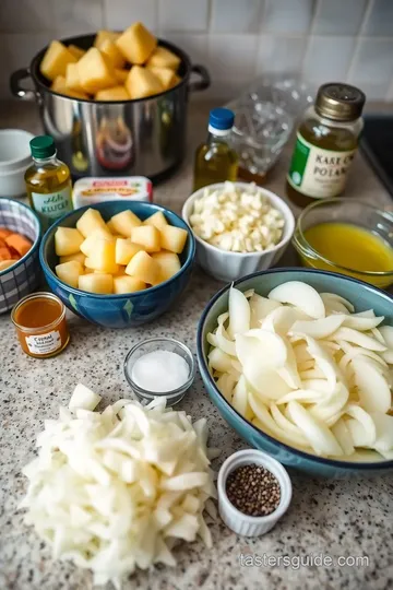 Potato and Onion Bins ingredients