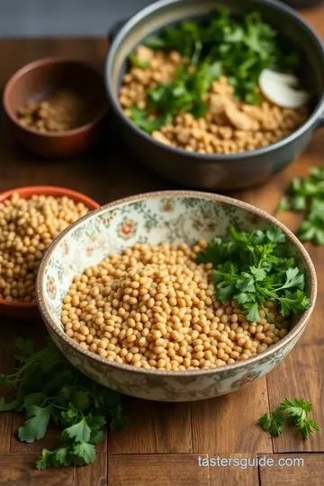 Simple Lentil Tabouli Salad steps