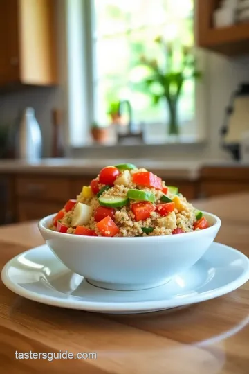 Mediterranean Quinoa Salad steps