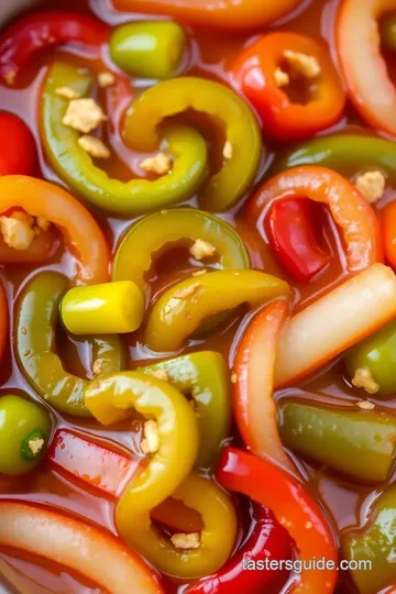 Pickled Vinegar Peppers presentation