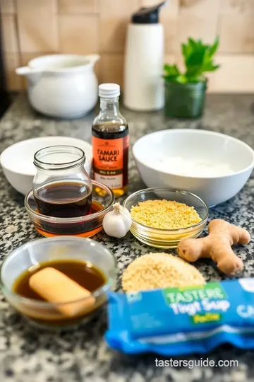 Quick Vegan Soy Sauce Recipe ingredients