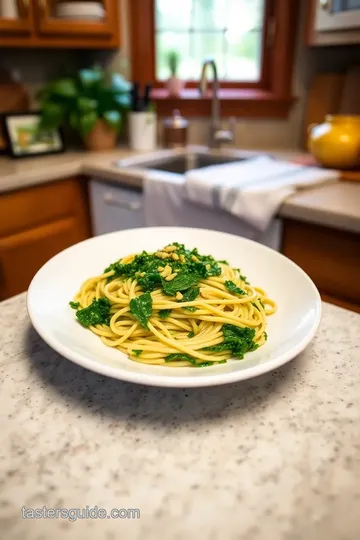 Spring Pasta with Nettle Pesto steps