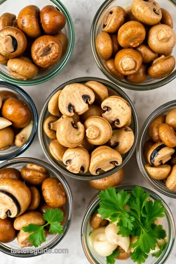 Sautéed Garlic Mushrooms ingredients