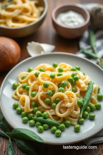 Spring Orecchiette Pasta with Burrata ingredients