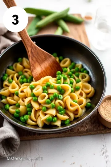 Spring Orecchiette Pasta with Burrata steps