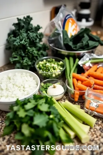 Healing Kale Soup ingredients