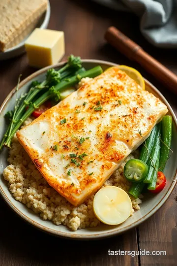 Crispy Cornmeal-Crusted Halibut with Seasonal Veggies ingredients