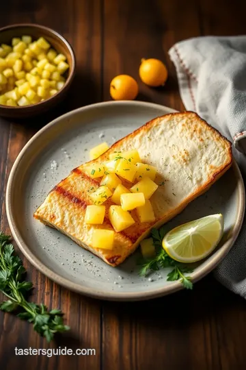 Seared Hawaiian Ono with Honey Soy Glaze ingredients