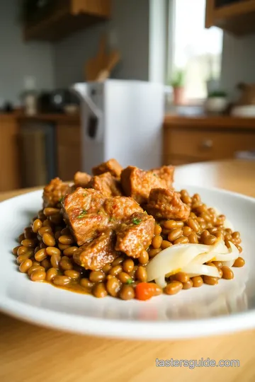 Lebanese Lamb Lentils Rice with Spinach steps