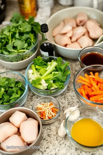 Chinese Chicken Bowls ingredients