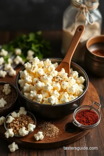 Ultimate Stovetop Popcorn with 7 Flavorful Seasonings ingredients