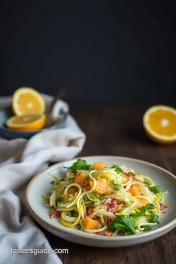 Kohlrabi Slaw with Cilantro & Lime steps