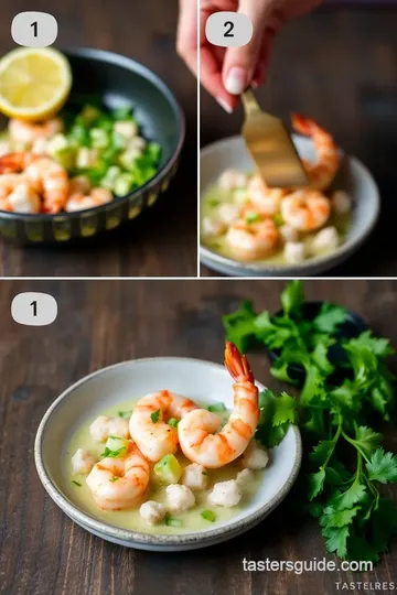 Tossed Shrimp Ceviche Verde - Refreshing Appetizer steps