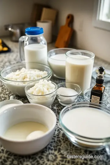 Water Kefir to Milk Kefir Conversion ingredients