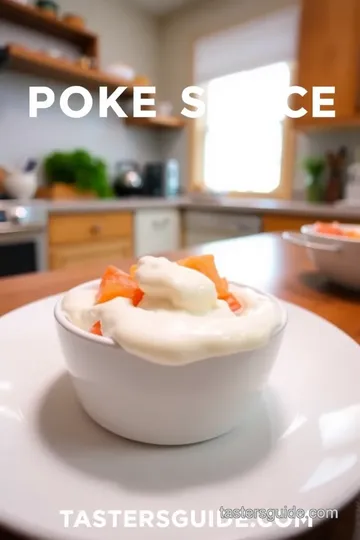 Sour Cream Poke Sauce steps