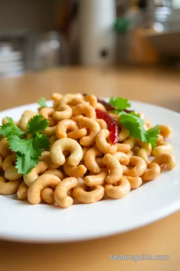 Wok-Seared Cashews with Scallions and Sesame steps