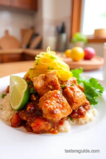 Zesty Adobo Chicken Bowl steps