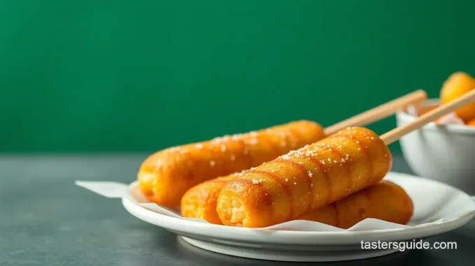 Crispy Air Fryer State Fair Corn Dogs