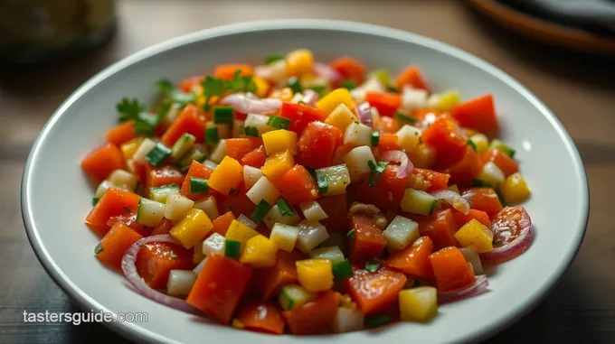 Easy Israeli Salad Recipe