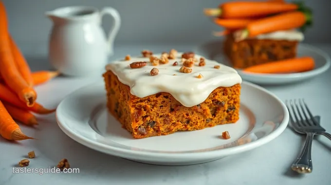 Moist Carrot Cake with Cream Cheese Frosting