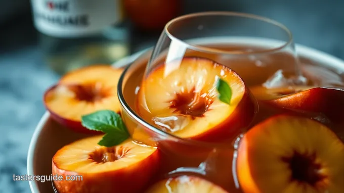 Simple & Delicious Peach Sangria Recipe